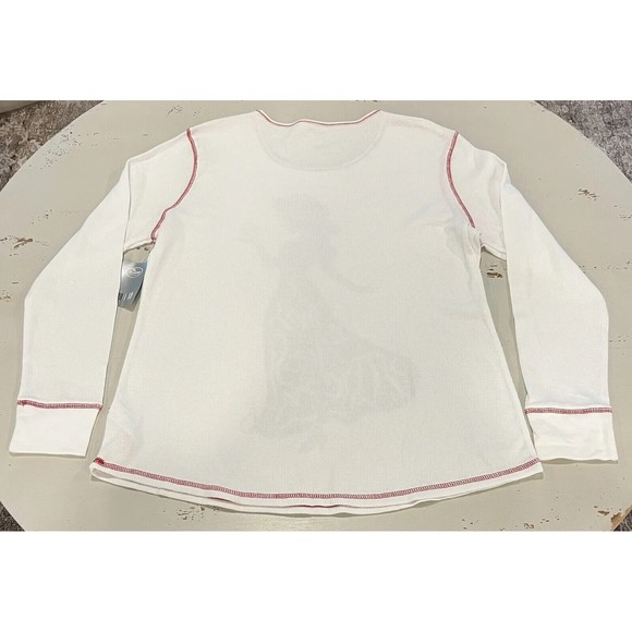 Disney Store Snow White 2XL Fairest Poison Apple Thermal Long Sleeve Shirt Women - Picture 2 of 12